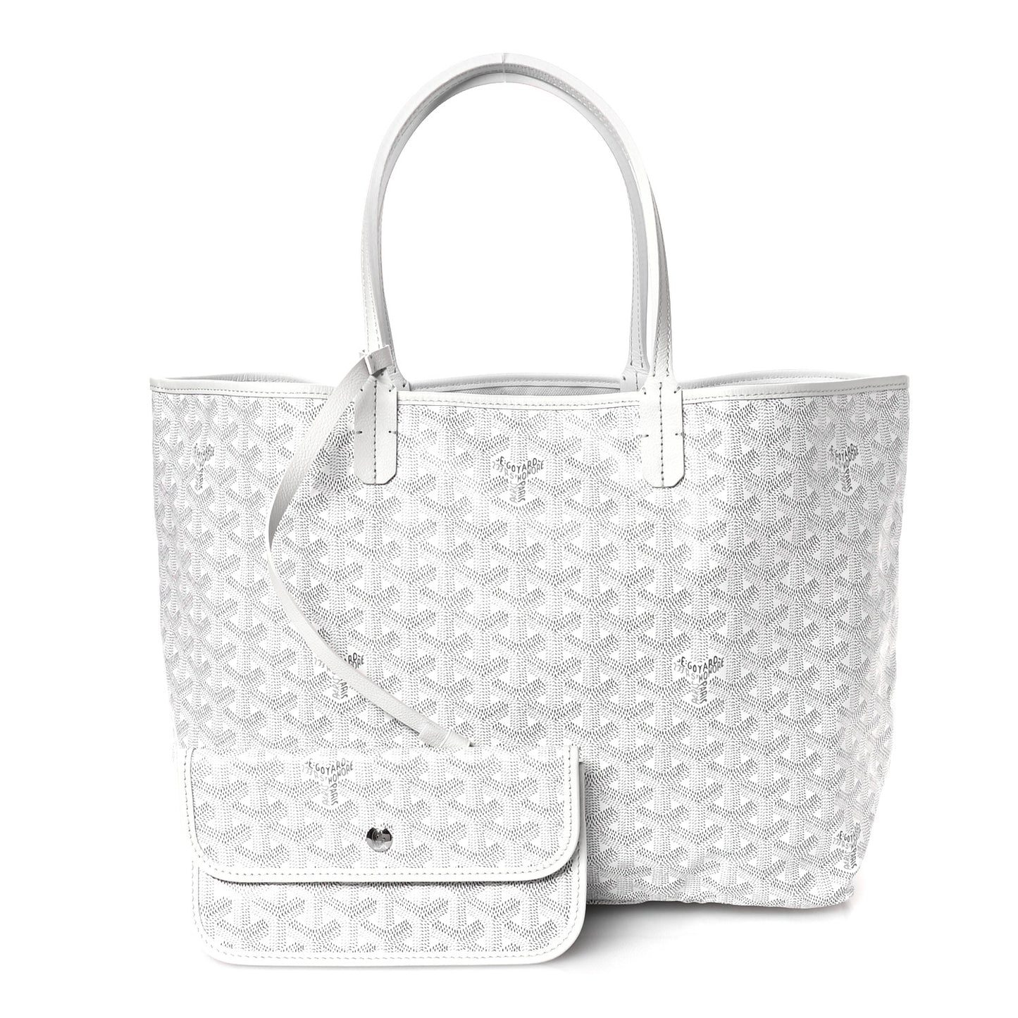 Goyardine Saint Louis PM White
