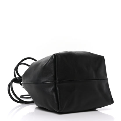 Valentino Garavani Nappa Vlogo Pouf Bucket Bag Black 4 of 9
