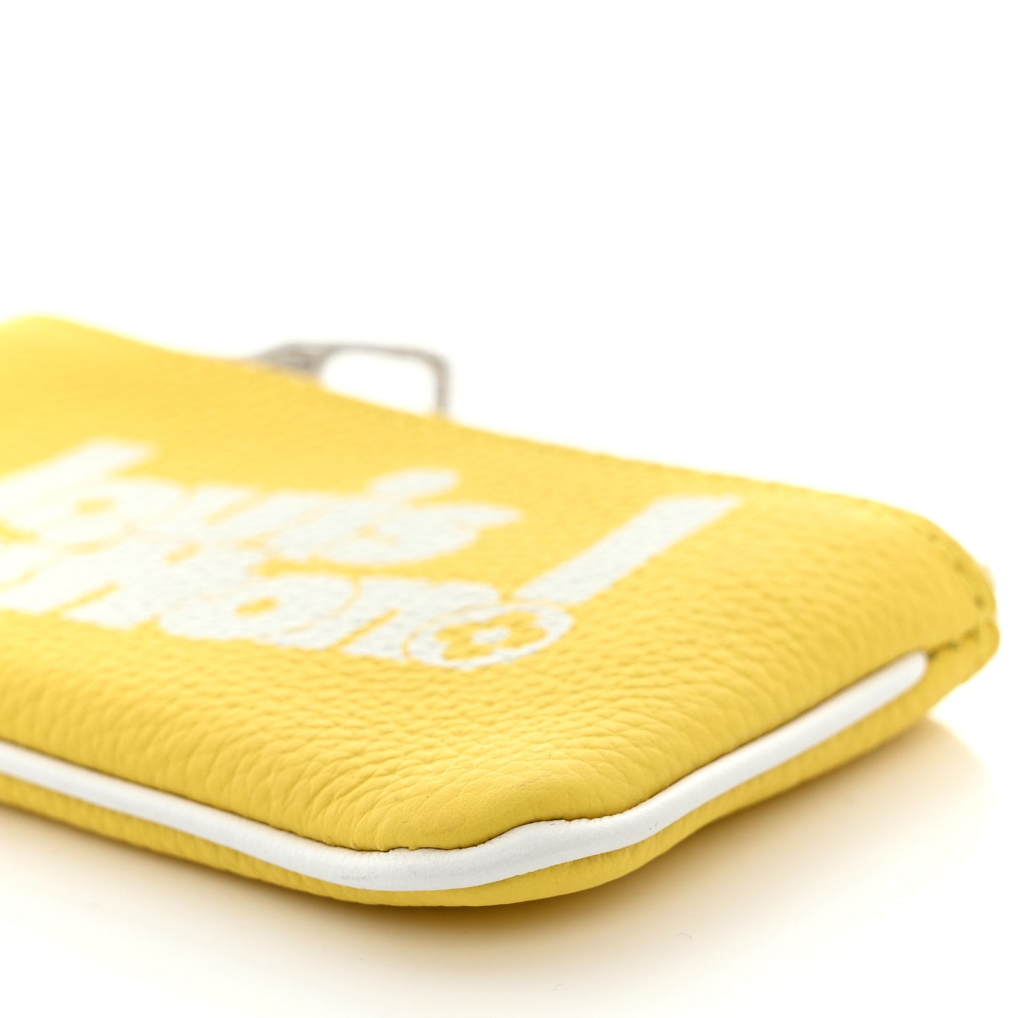 Calfskin Everyday LV Key Pouch Jaune