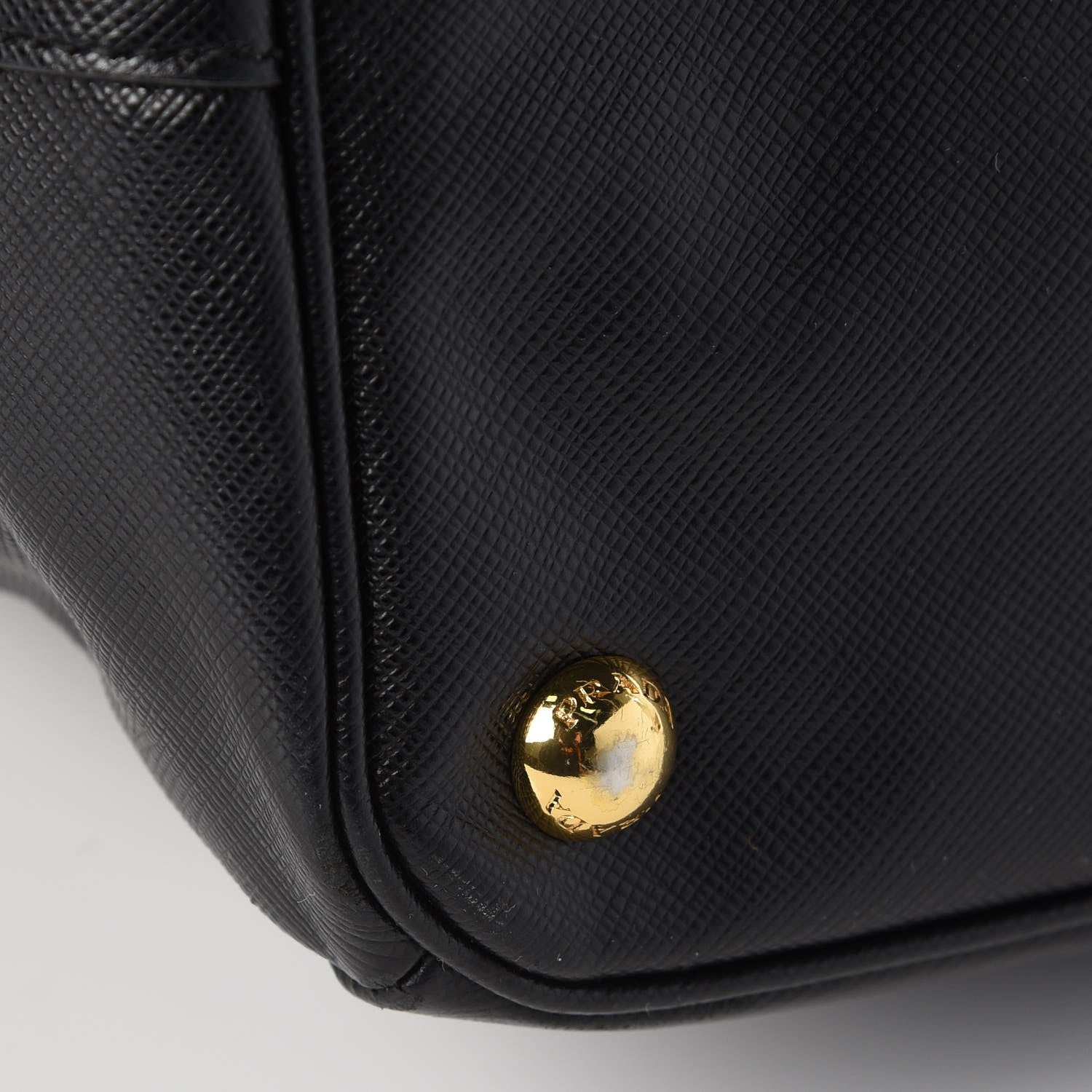 Prada Saffiano Large Galleria Double Zip Tote Black 13 of 15