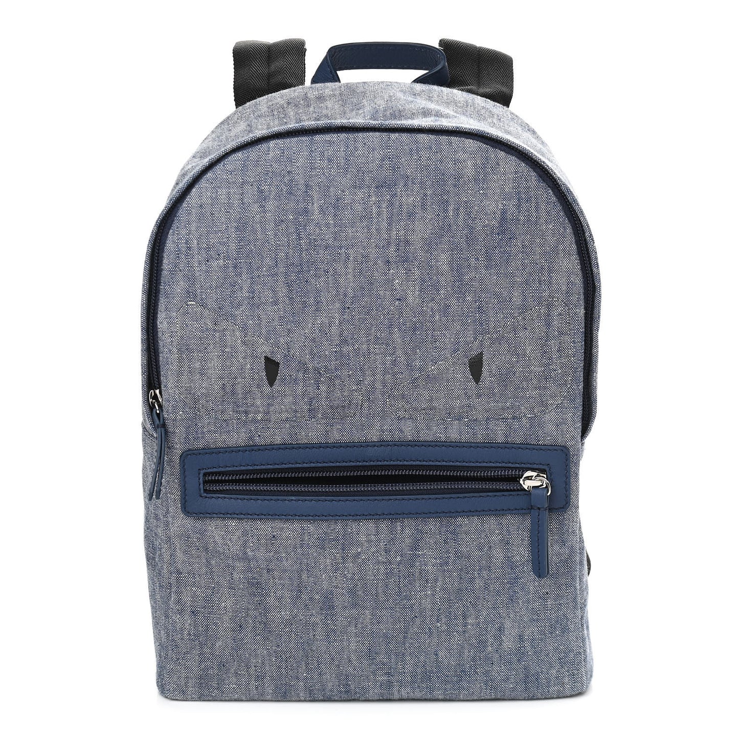 Denim Monster Kids Backpack Blue