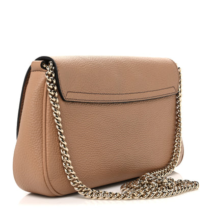 Gucci Pebbled Calfskin Medium Soho Flap Crossbody Camelia 3 of 10