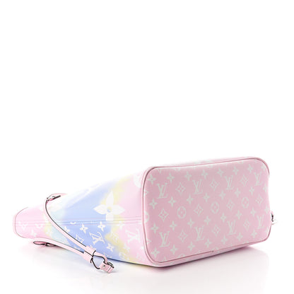 Louis Vuitton Monogram Escale Neverfull MM Pastel 3 of 9