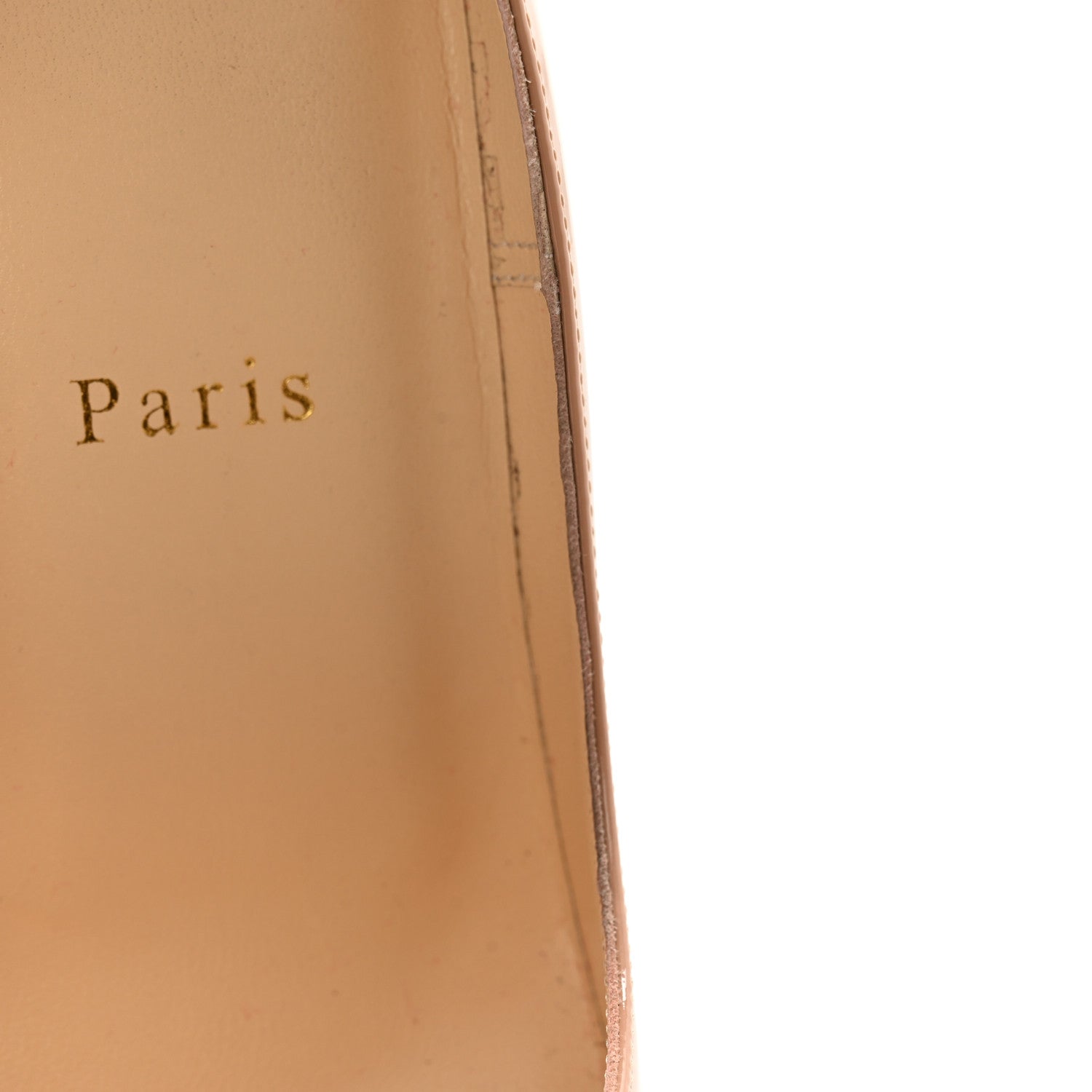 Christian Louboutin Patent So Kate 120 Pumps 37 Nude 9 of 10