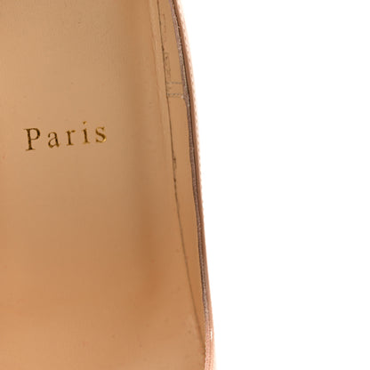 Christian Louboutin Patent So Kate 120 Pumps 37 Nude 9 of 10