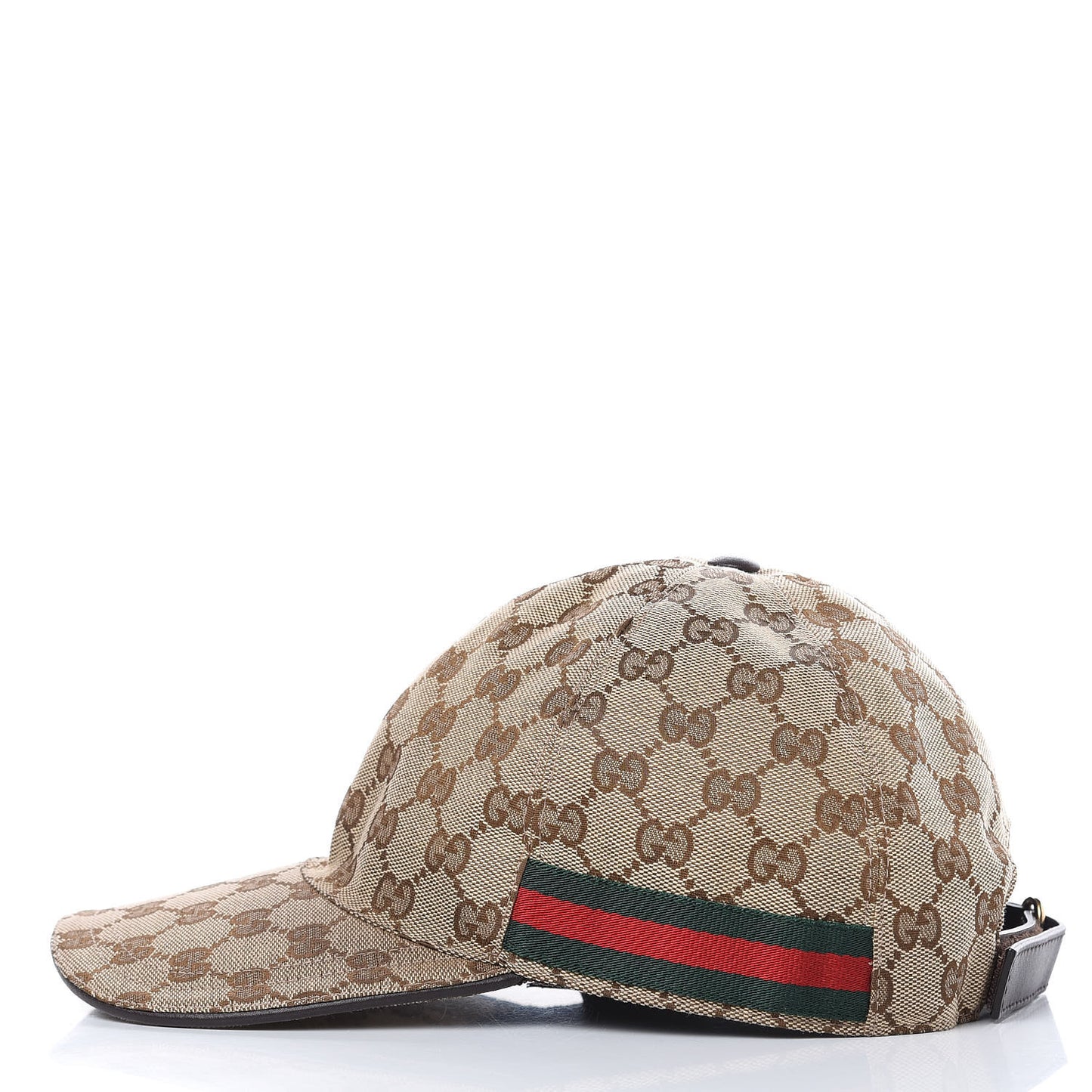 Monogram Web Baseball Hat L Beige Cocoa