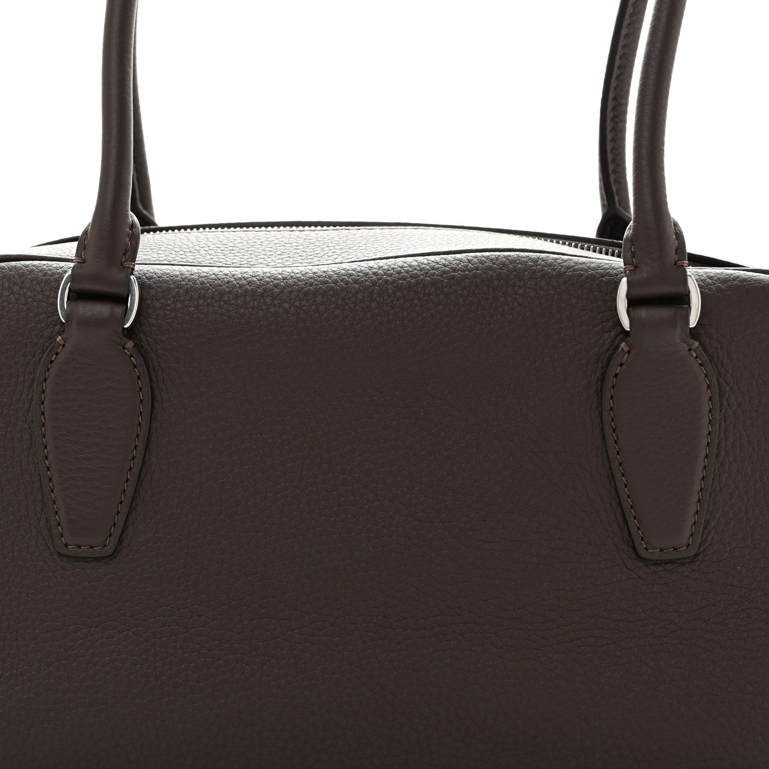 The Row Grained Calfskin EW India Deep Brown 7 of 12