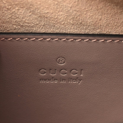 Gucci Calfskin Matelasse Small GG Marmont Chain Shoulder Bag Porcelain Rose 6 of 9
