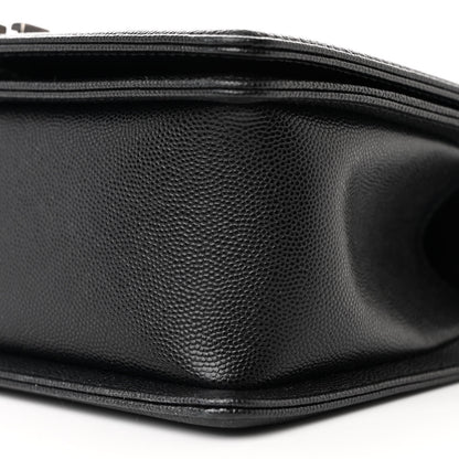Chanel Caviar Quilted Medium Boy Flap Black 10 of 10