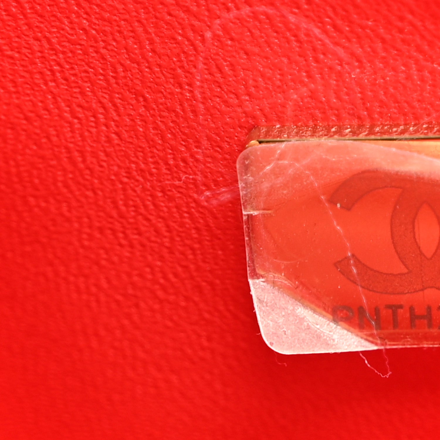 Chanel Lambskin Resin Crystal Square Quilted Monacoco Mini Flap Red 6 of 9