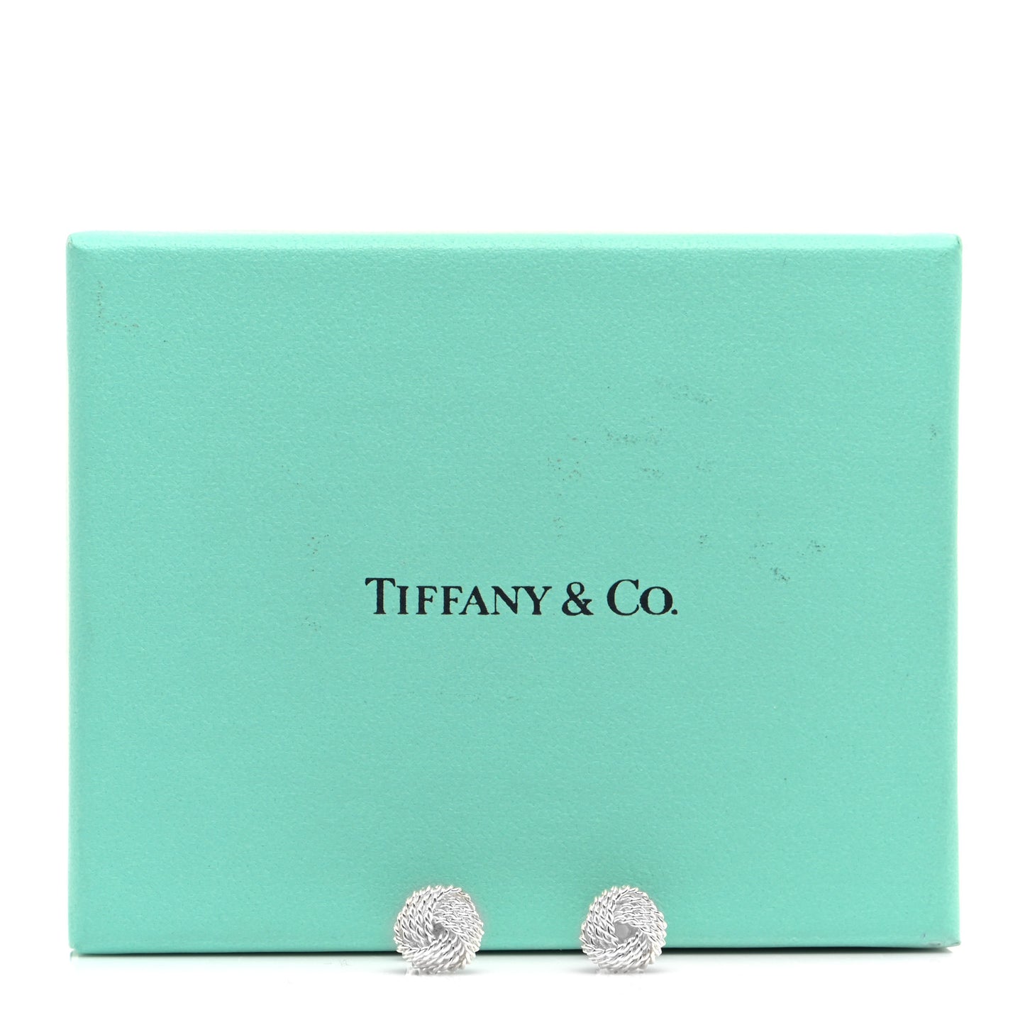 Sterling Silver Twist Knot Earrings