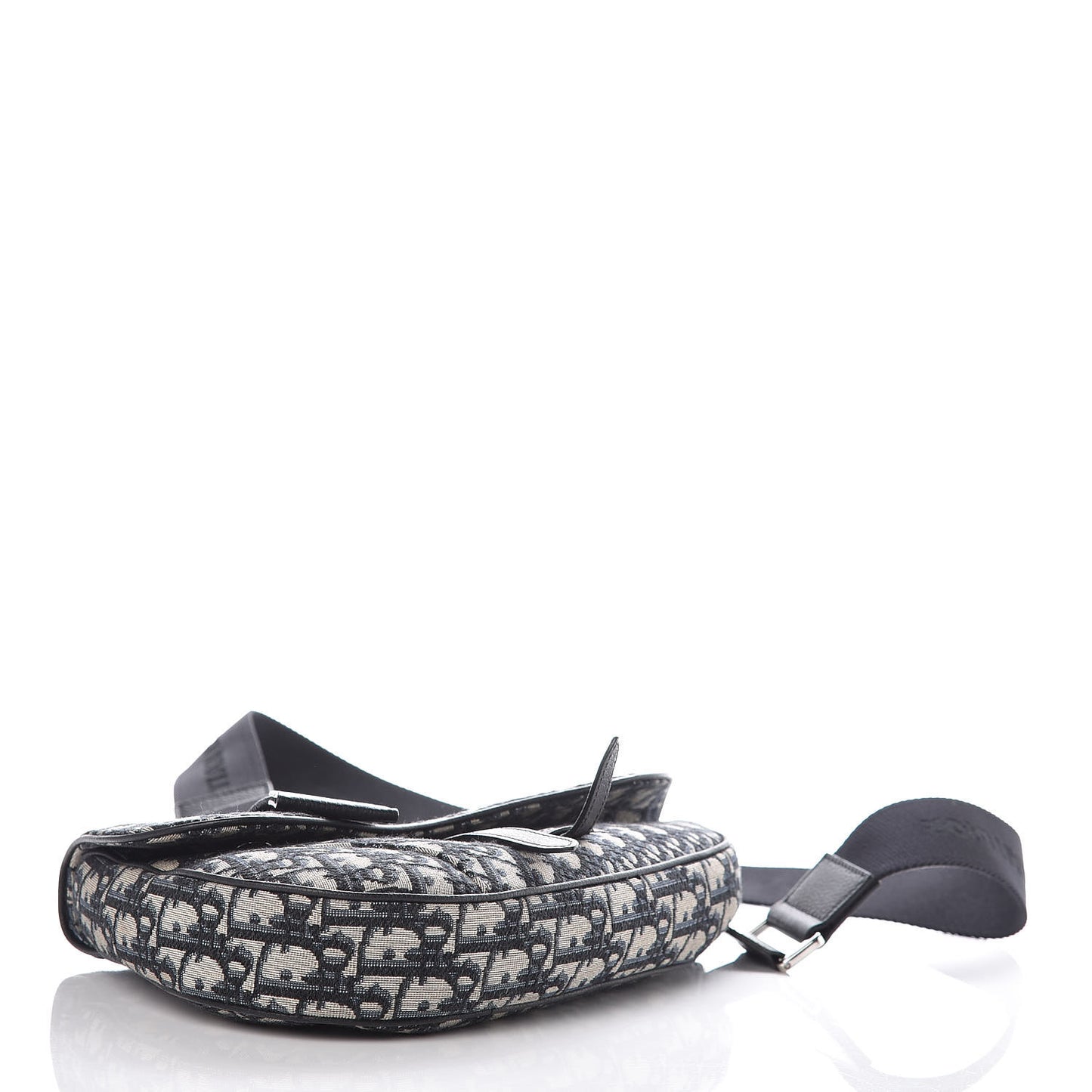 Oblique Saddle Bag Blue
