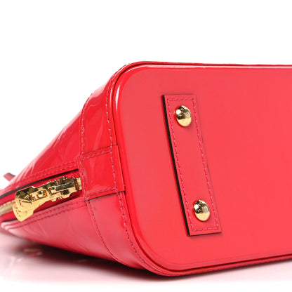 Louis Vuitton Vernis Alma BB Pomme D'Amour 9 of 12