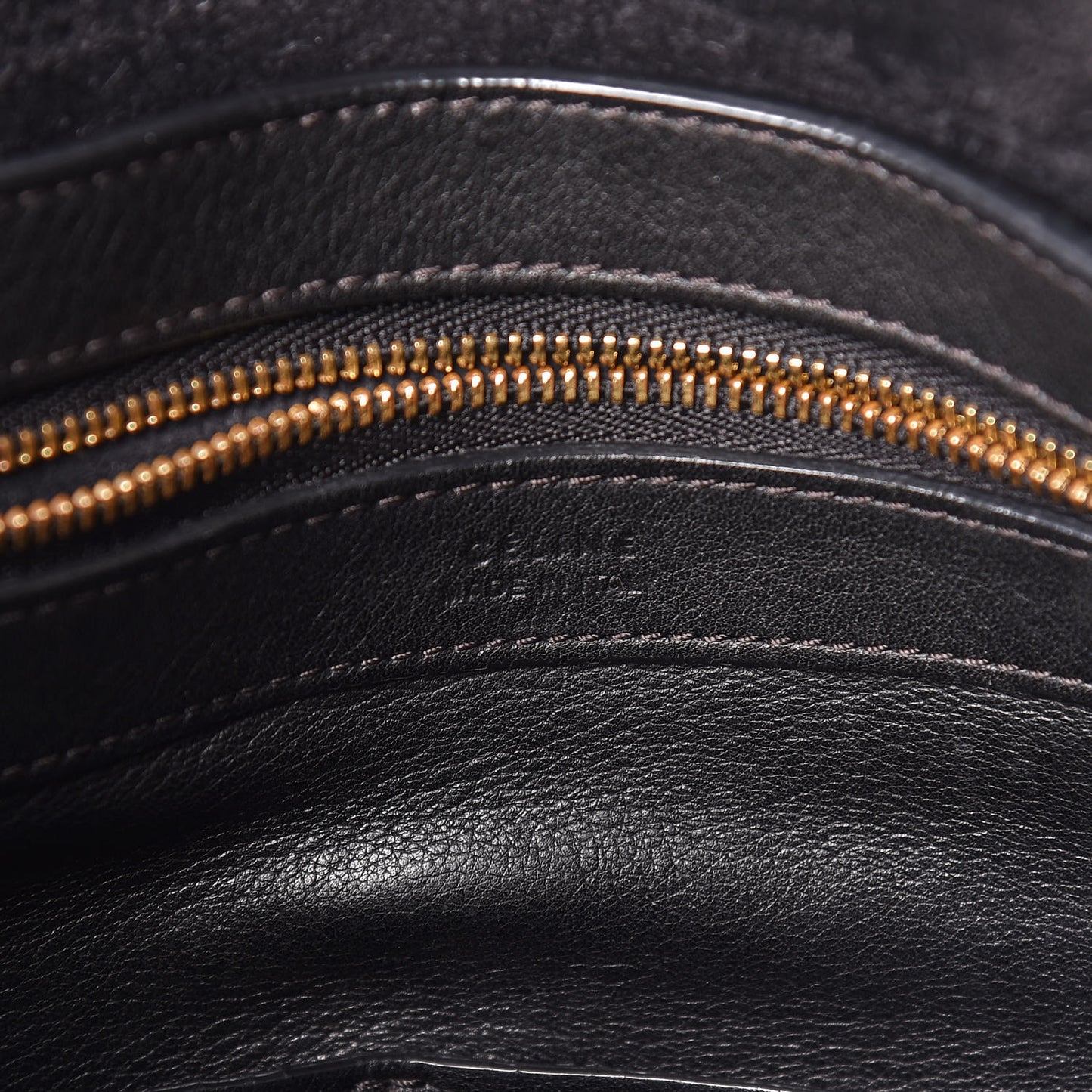Soft Grained Calfskin Small Belt Cabas Phantom Black