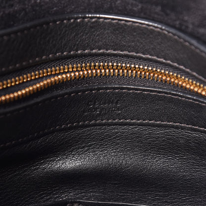 Celine Soft Grained Calfskin Small Belt Cabas Phantom Black 6 of 20