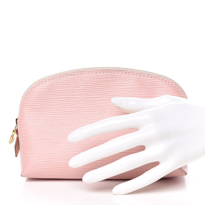 Louis Vuitton Epi Cosmetic Pouch Rose Ballerine 2 of 9