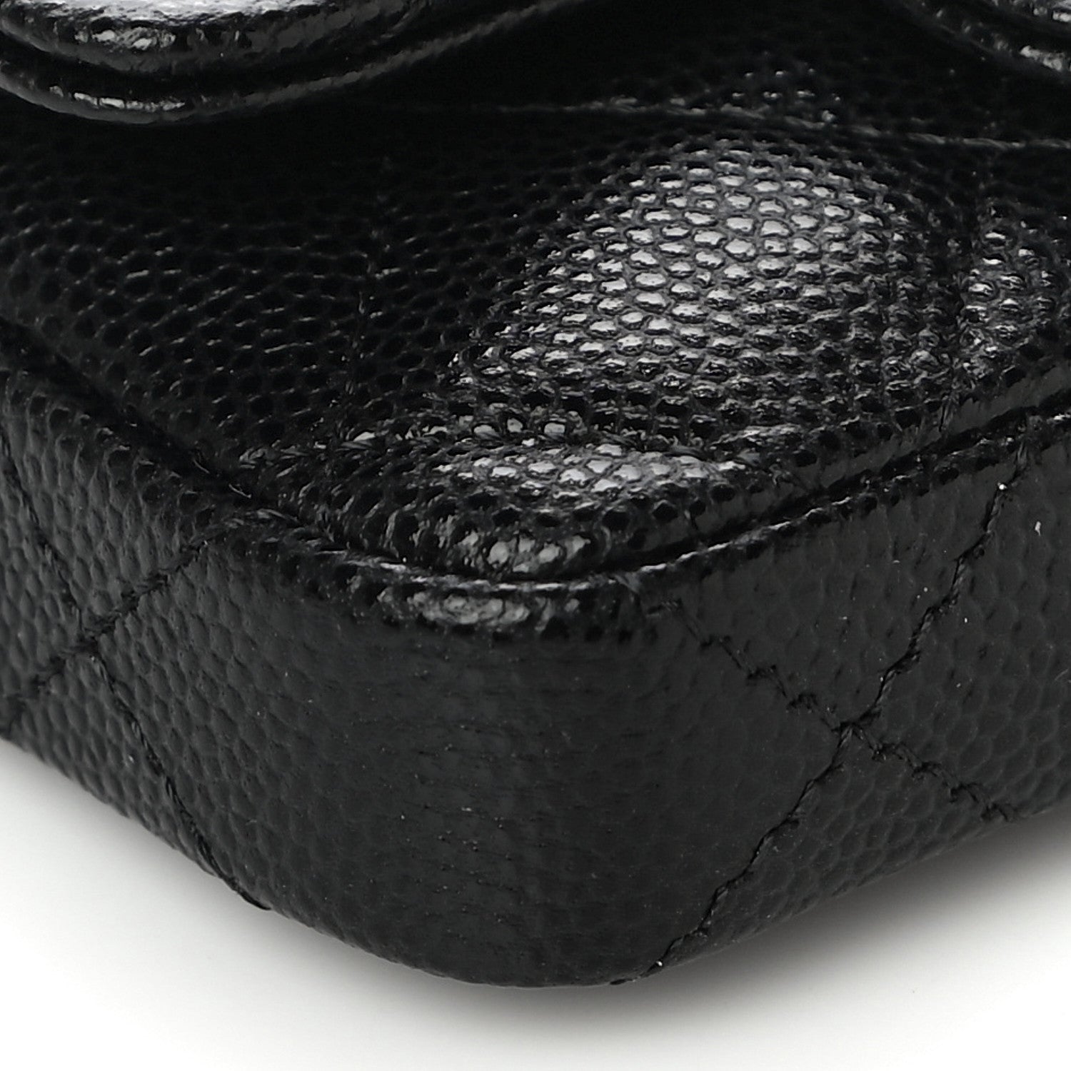 Chanel Caviar Quilted Mini Chain Belt Bag Black 10 of 12
