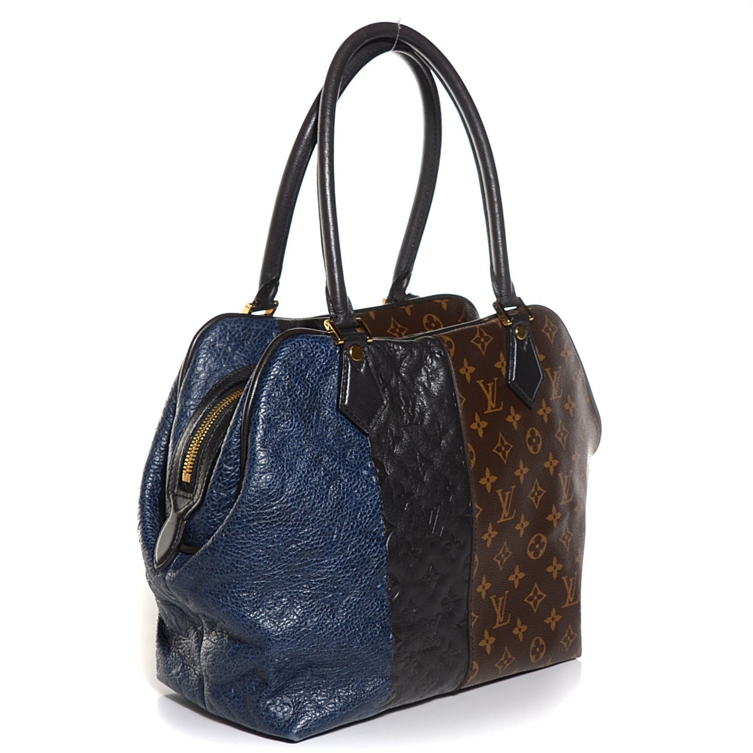 Louis Vuitton Monogram Stripes Medium Bag Marine 3 of 7