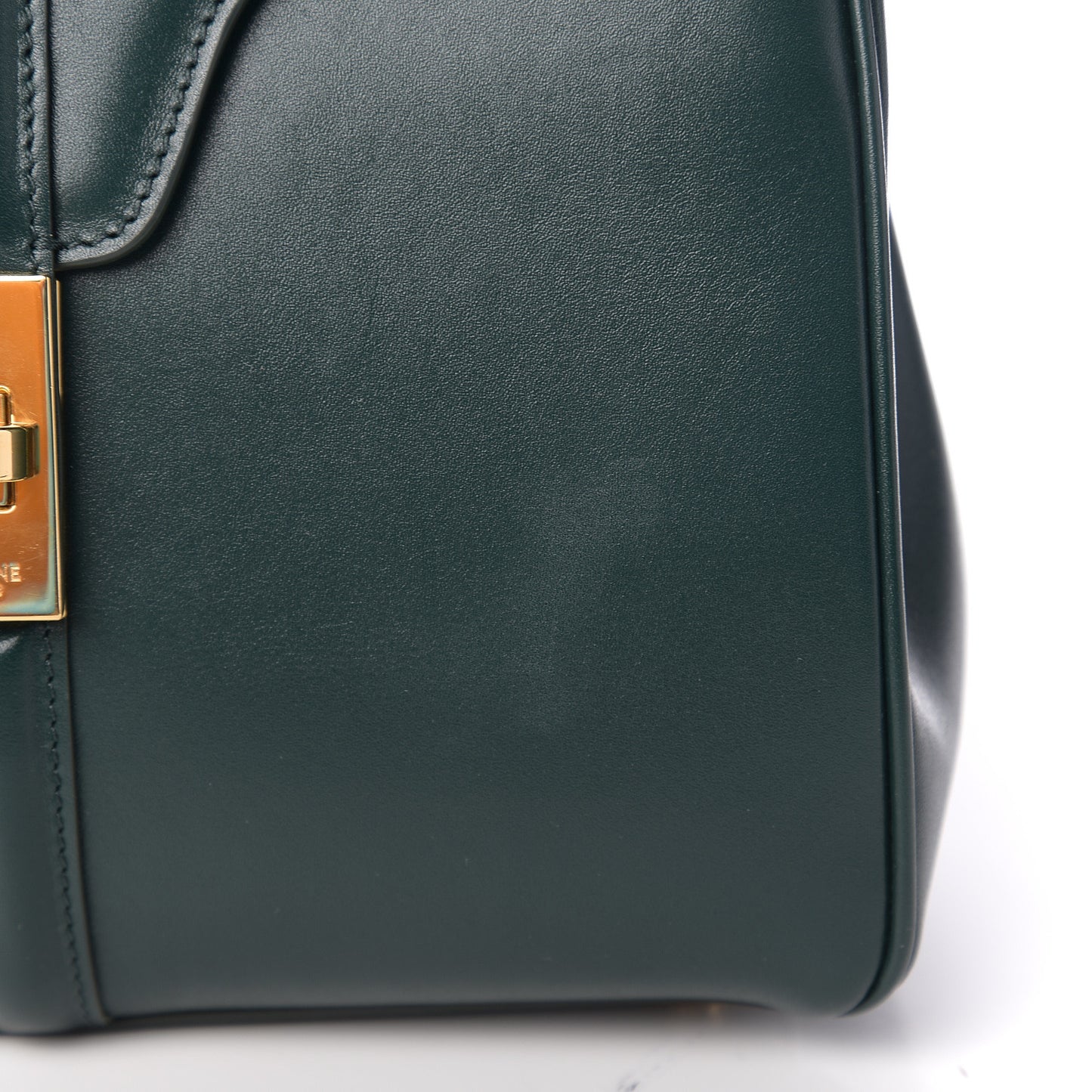Satinated Calfskin Small 16 Top Handle Bag Amazone