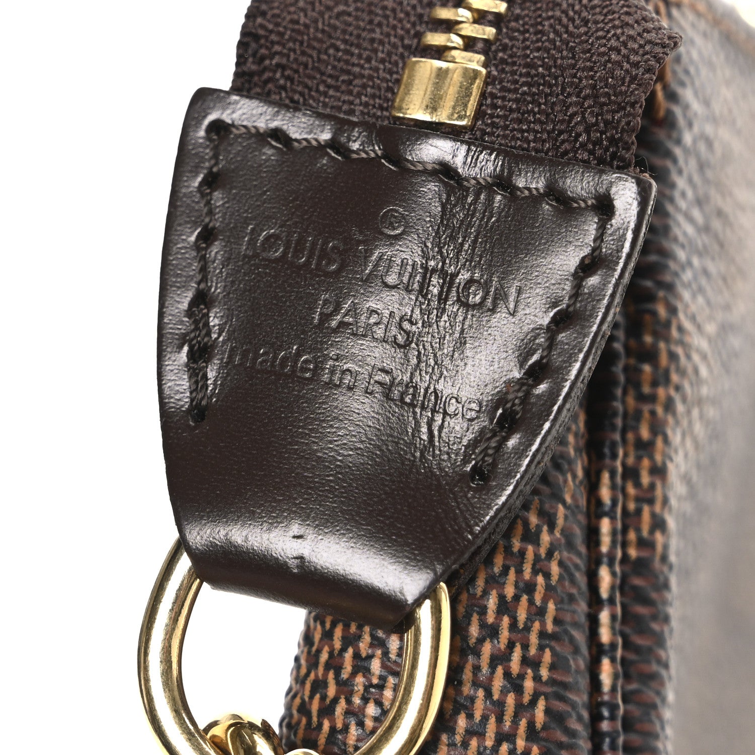 Louis Vuitton Damier Ebene Mini Pochette Accessories 6 of 8