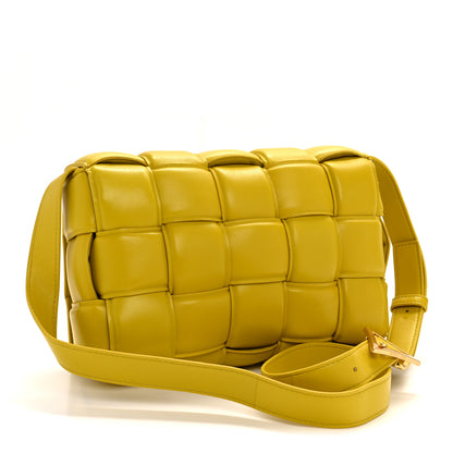 Bottega Veneta Nappa Maxi Intreccio Padded Cassette Crossbody Bag Kiwi 3 of 14