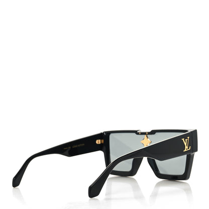 Louis Vuitton Acetate Swarovski Crystal Cyclone Sunglasses Z1578W Black 4 of 9