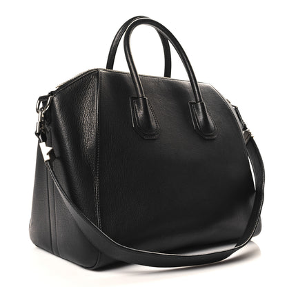 Givenchy Sugar Goatskin Medium Antigona Black 3 of 12