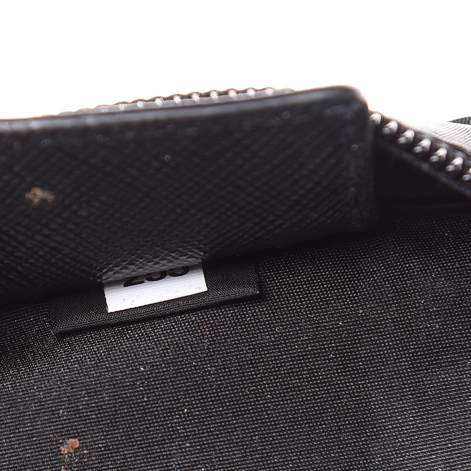 Prada Nylon Saffiano Flat Messenger Bag Black 7 of 10