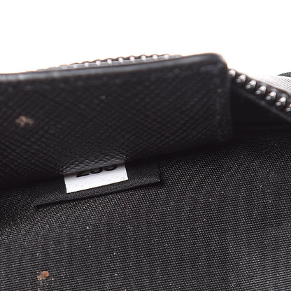 Prada Nylon Saffiano Flat Messenger Bag Black 7 of 10