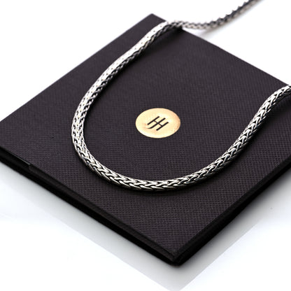 John Hardy Sterling Silver 3.5mm Classic Chain Necklace 36" 6 of 6