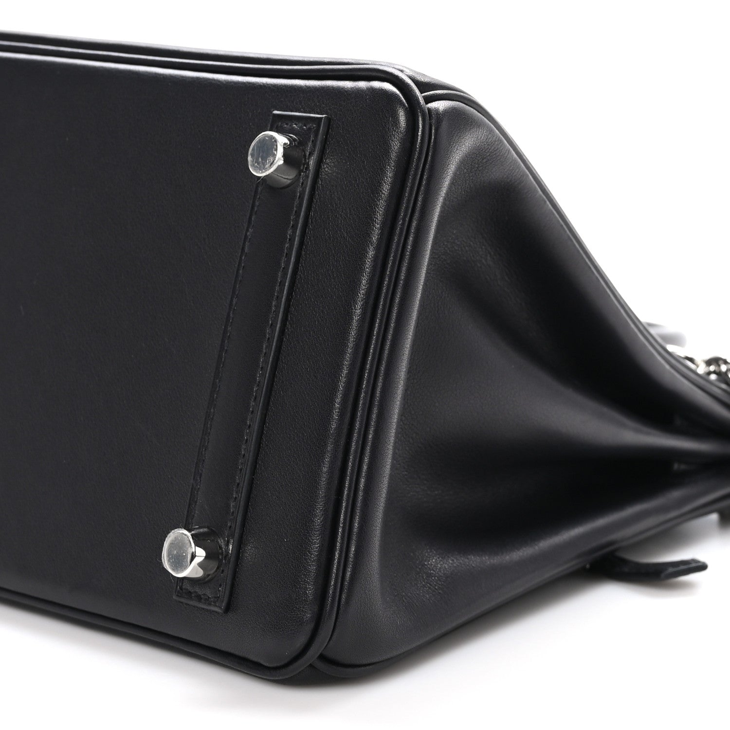 Hermes Veau Volupto Rock Birkin 25 Black 11 of 13