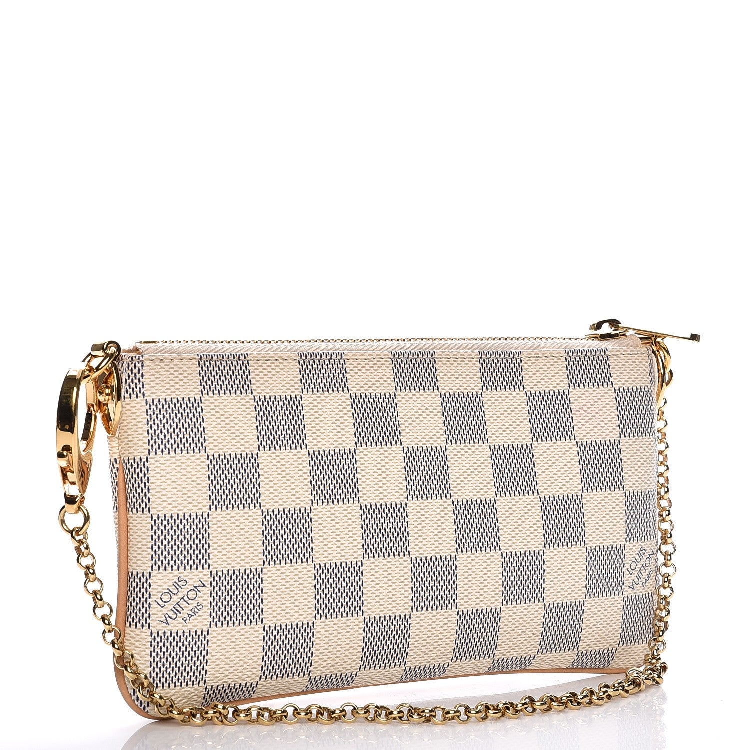 Louis Vuitton Damier Azur Pochette Milla MM 3 of 7