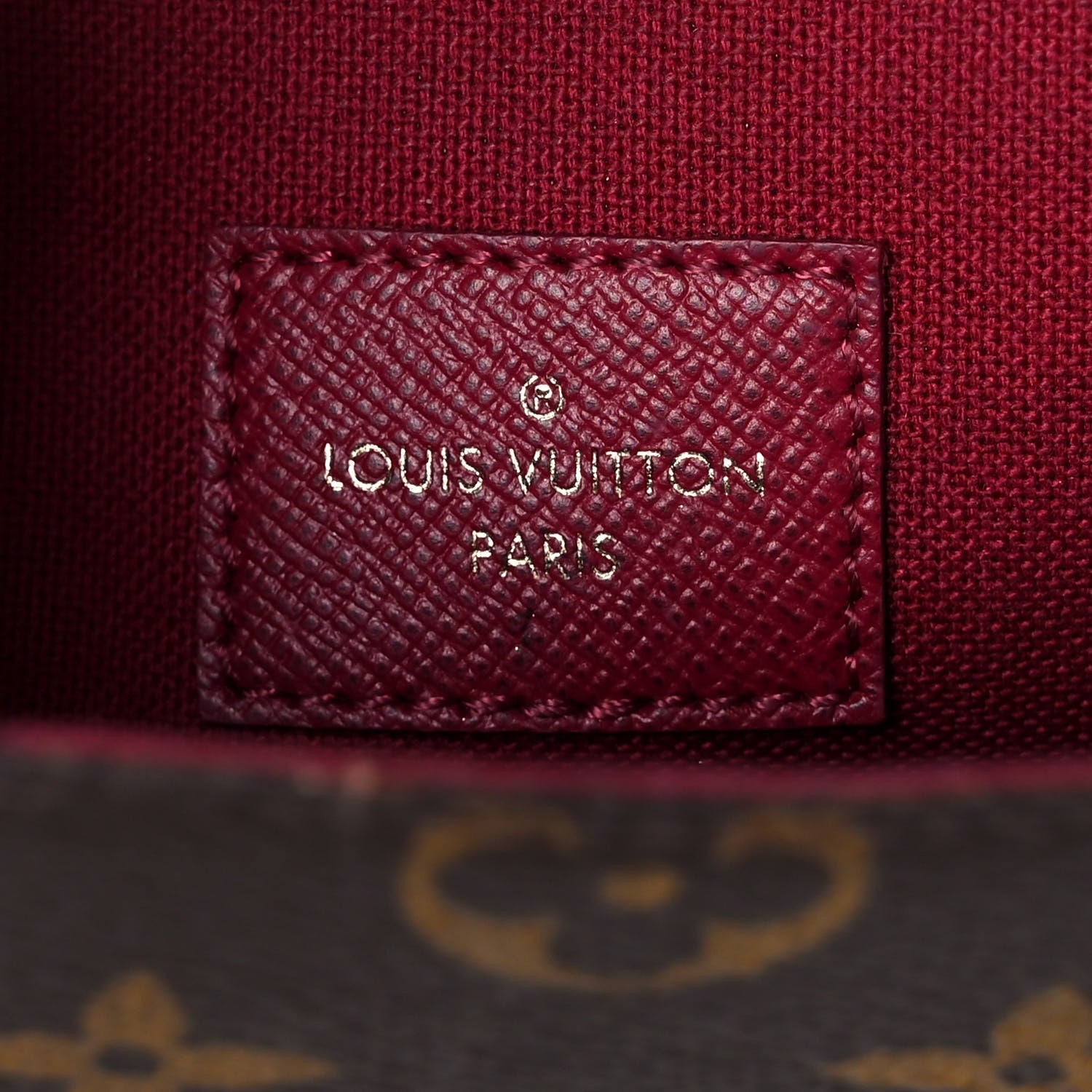 Louis Vuitton Monogram Pochette Felicie Chain Wallet Fuchsia 6 of 11