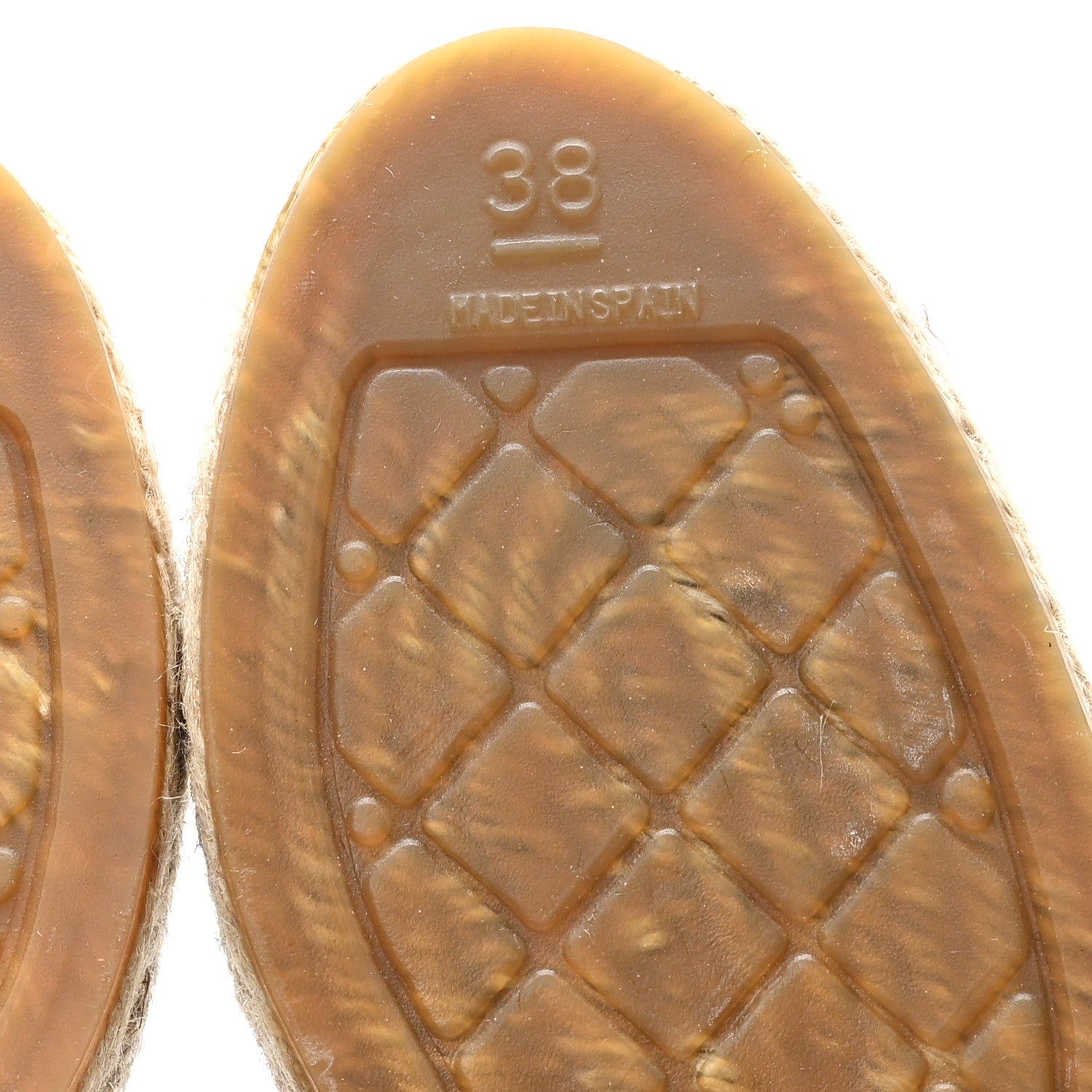 Chanel Lambskin CC Espadrilles 38 Black 7 of 10
