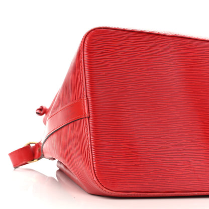 Louis Vuitton Epi Petit Noe Castillan Red 8 of 11