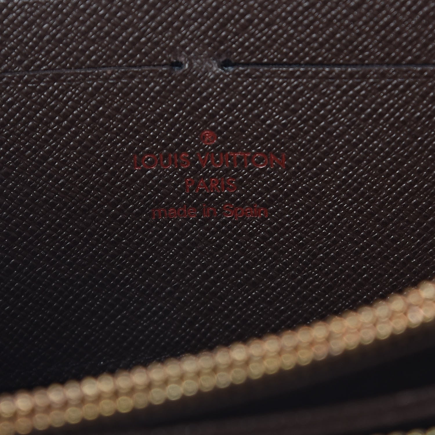 Louis Vuitton Damier Ebene Zippy Wallet 6 of 6