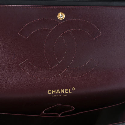 Chanel Lambskin Quilted Jumbo Double Flap Black 6 of 12