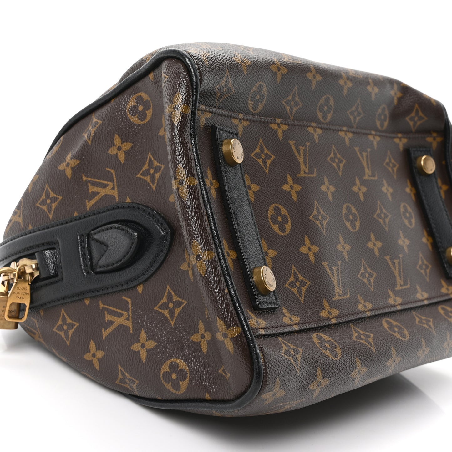 Monogram Golden Arrow Speedy Black