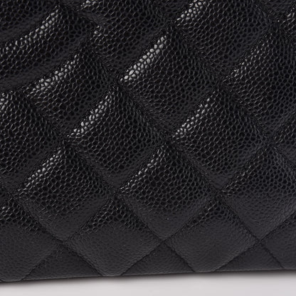 Chanel Caviar Quilted XL Grand Shopping Tote GST Black 9 of 15