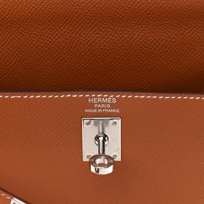 Hermes Epsom Kelly Sellier 25 Gold 6 of 14
