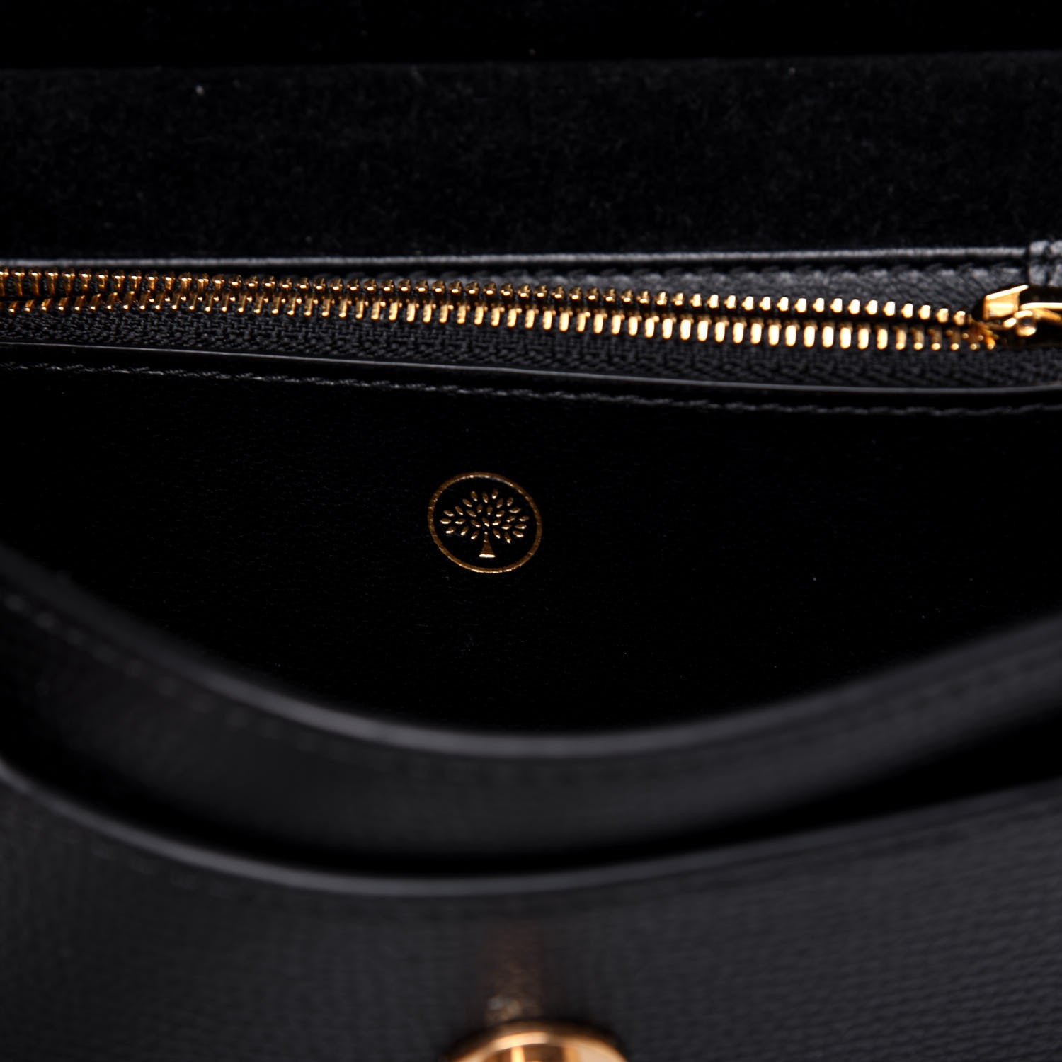 Mulberry Small Classic Grain Medium Amberley Wallet Black 8 of 14