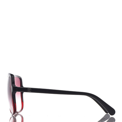 Chanel Square Summer CC Sunglasses 5349 Black 3 of 8