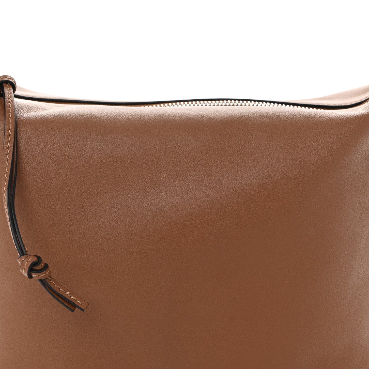 Loewe Supple Smooth Calfskin Jacquard Small Cubi Crossbody Bag Tan 8 of 10