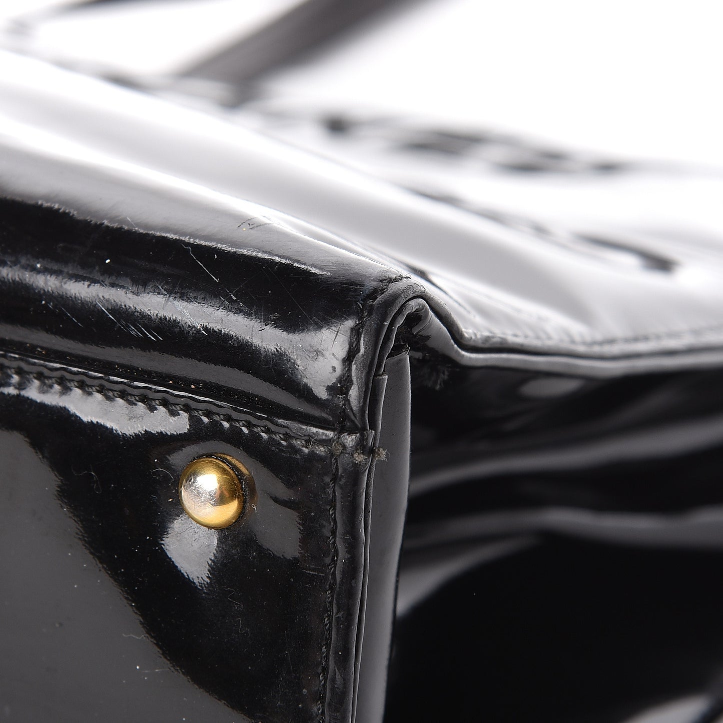 Patent Logo Tote Black