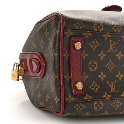 Louis Vuitton Monogram Golden Arrow Speedy Burgundy 7 of 8