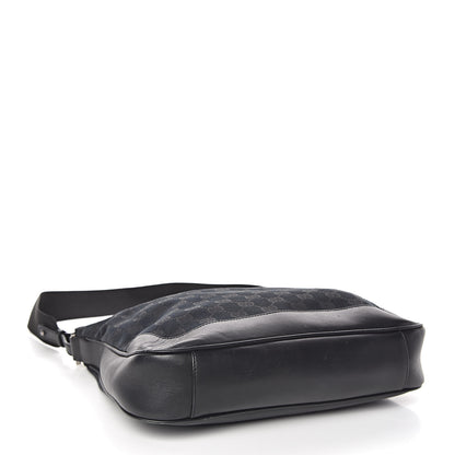 Gucci Monogram Bamboo Top Handle Bag Black 4 of 10