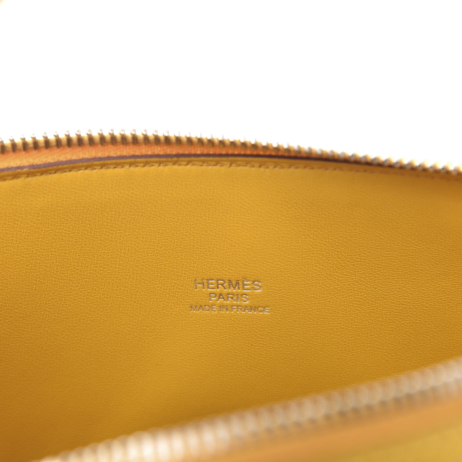 Hermes Epsom Bolide 27 Jaune Ambre 10 of 12
