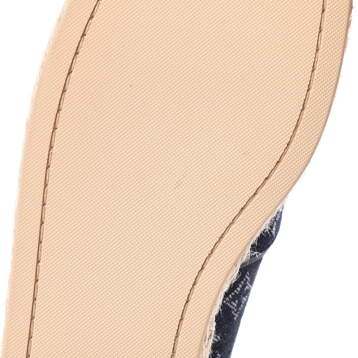 Monogram Denim Waterfall Espadrille 41 Marine