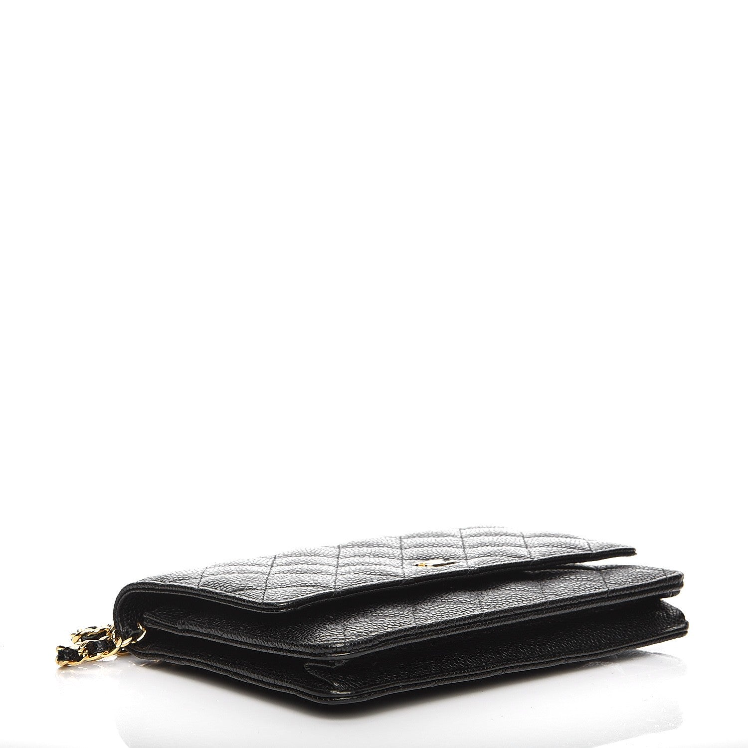 Chanel Caviar Quilted Wallet On Chain WOC Black 4 of 9