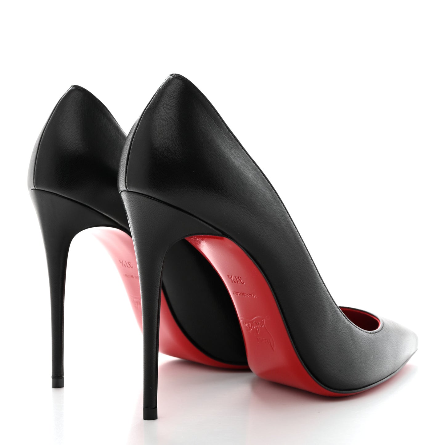 Shiny Nappa Kate 100 Pumps 37.5 Black